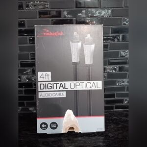 Rocketfish 4ft Digital Optical Audio Cable